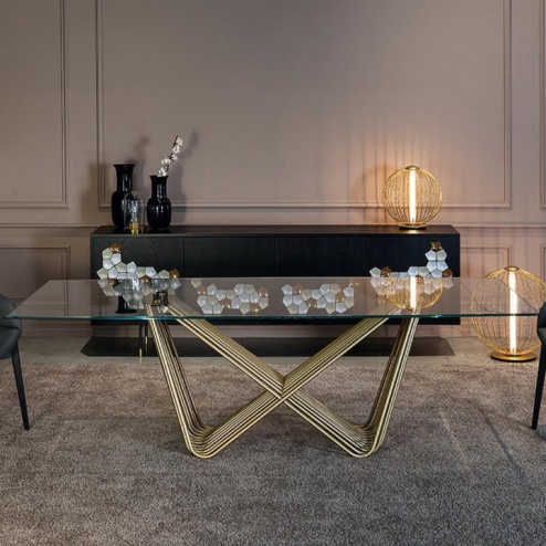 Tavolo Tenso Glass Tonin Casa